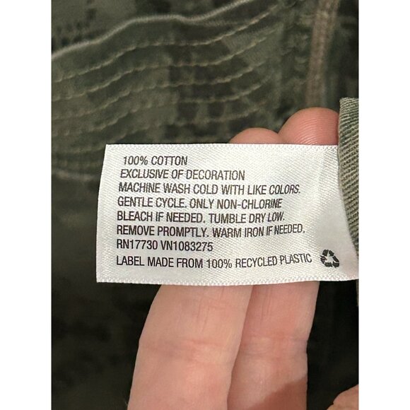 Mossimo Supply Co. Geometric Hooded Utility Jacket Sz XL Snap Zip Front Outdoor - Picture 7 of 10